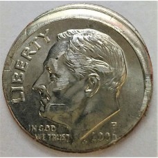 UNITED STATES OF AMERICA 2006P . ONE 1 DIME . ERROR . MIS-STRIKE